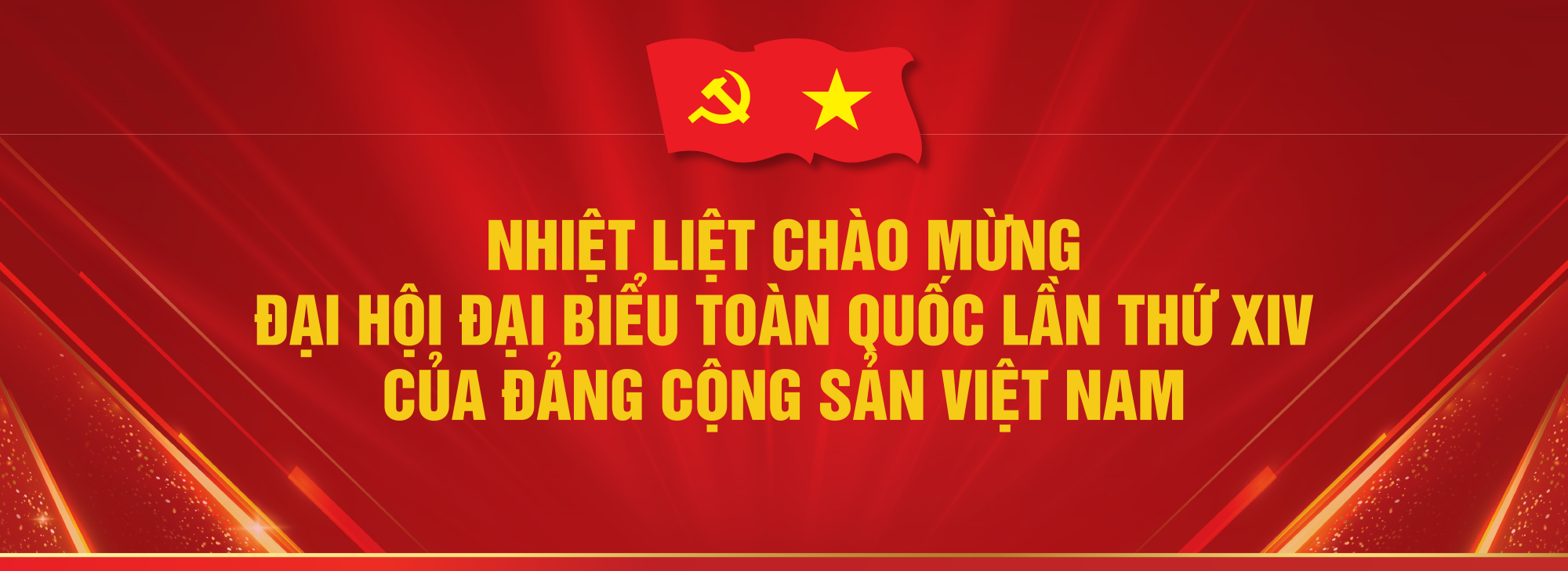 Chào mừng Đại hội Đảng