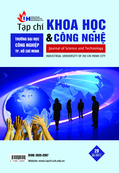 Journal of Science and Technology - IUH - Vol 29 (05-2017)