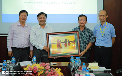 Đoàn công tác Cao đẳng Kinh tế Kỹ thuật Cần Thơ tham quan học tập kinh nghiệm triển khai dự án JICA tại IUH