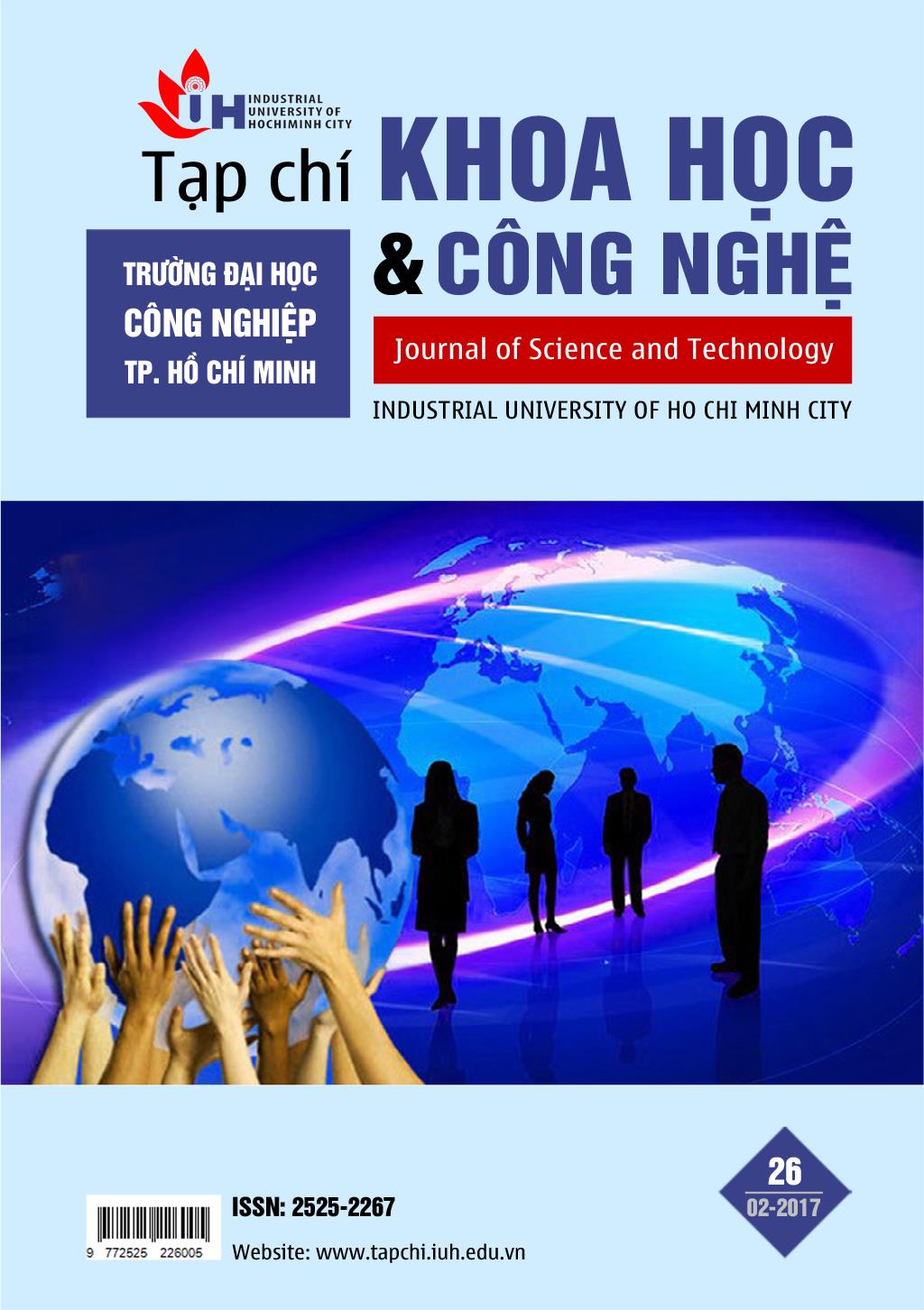 Journal of Science and Technology - IUH - Vol 26 (02-2017)