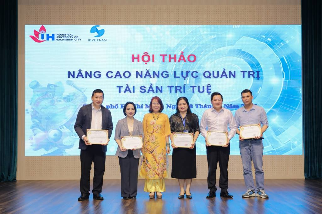 Hội thảo “Nâng cao năng lực quản trị tài sản trí tuệ” của Cục Sở hữu trí tuệ tại IUH