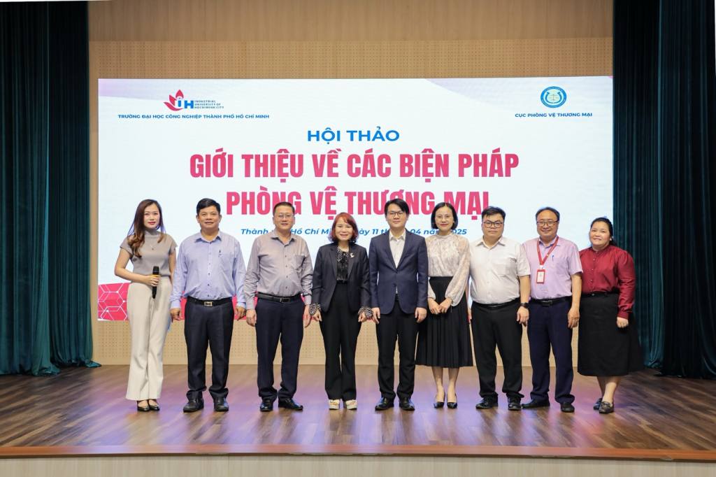 Hội thảo “Giới thiệu về các biện pháp Phòng vệ thương mại” tại IUH: Trang bị kiến thức chiến lược trong bối cảnh hội nhập quốc tế