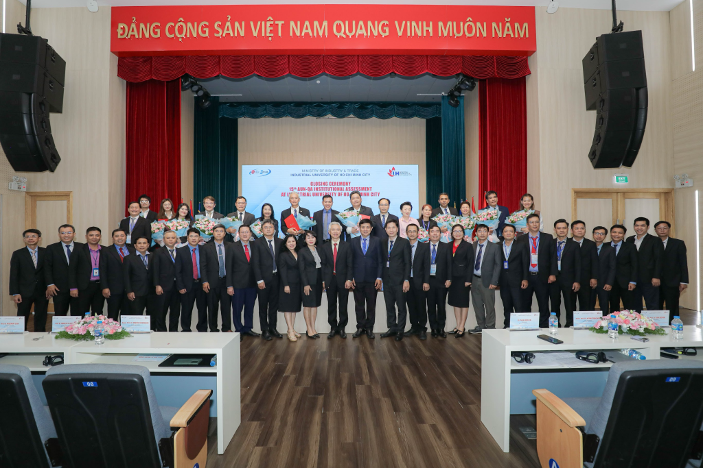 8 tiêu chí đạt mức cao vượt mong đợi – IUH bứt phá trong đánh giá theo tiêu chuẩn AUN-QA phiên bản 3.0