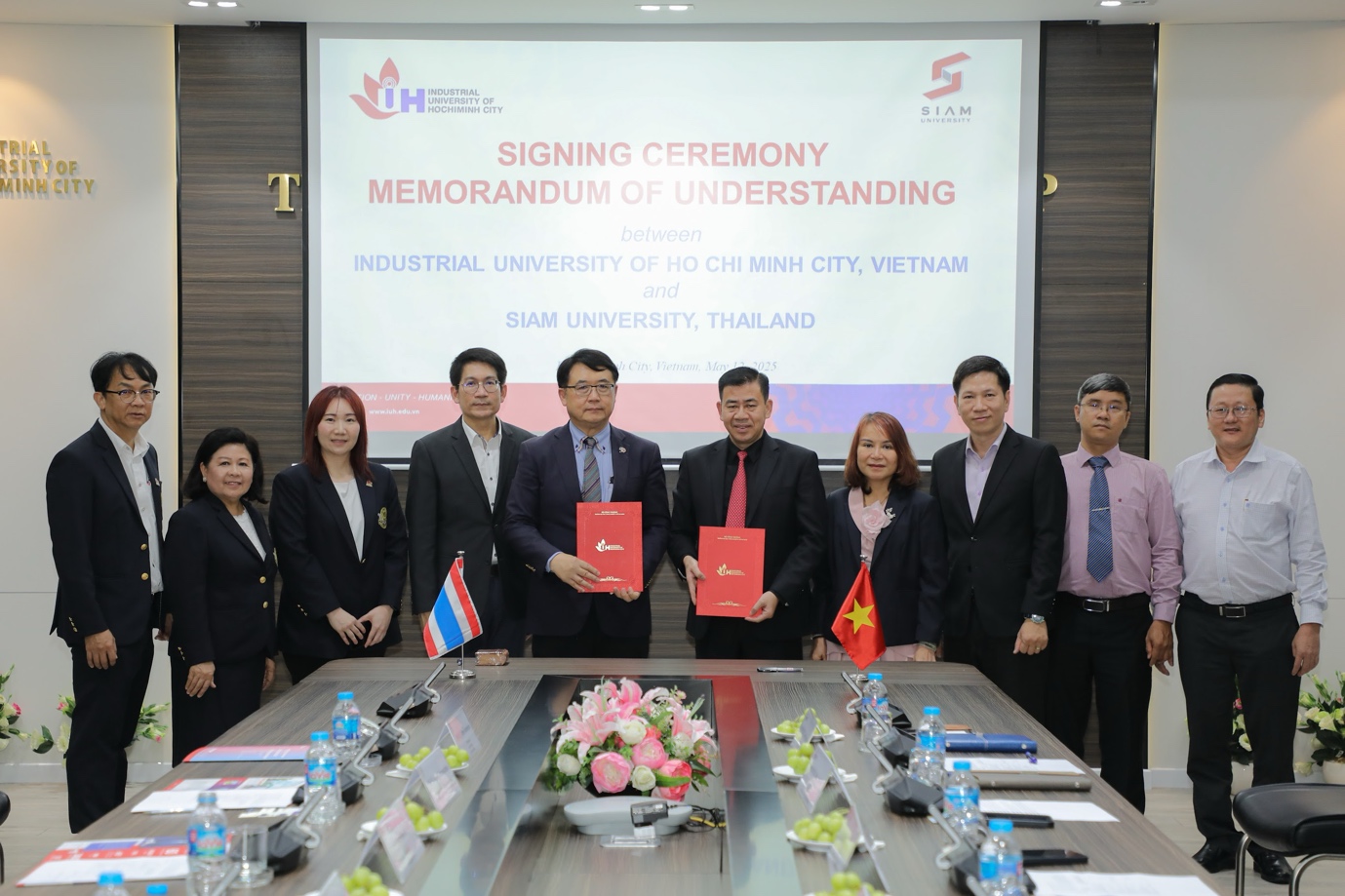 IUH ký kết hợp tác chiến lược với Trường Đại học Siam (Thái Lan)
