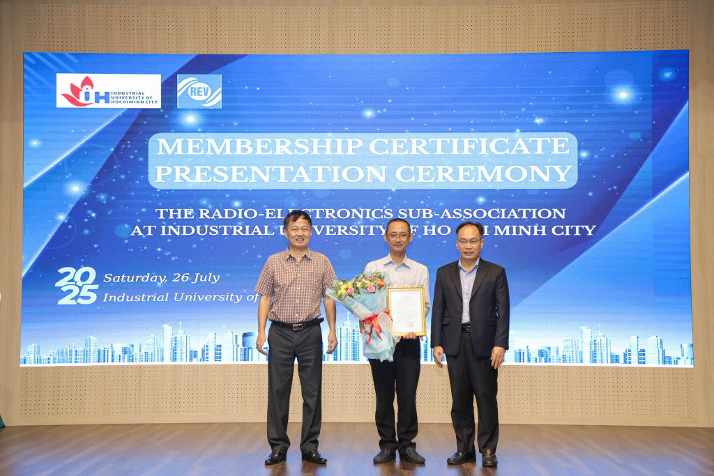 Thành lập Chi hội Vô tuyến – Điện tử tại IUH – Bước tiến mới trong hợp tác và nghiên cứu