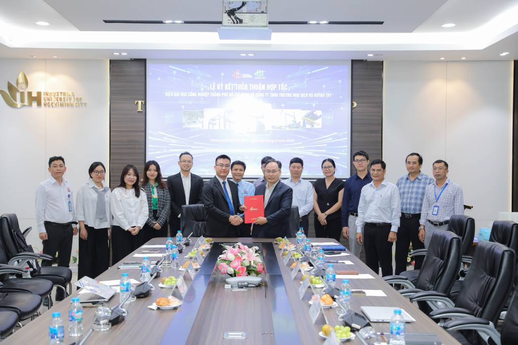 Kết nối giáo dục – doanh nghiệp: IUH và Huỳnh Thy hợp tác phát triển nguồn nhân lực chất lượng cao