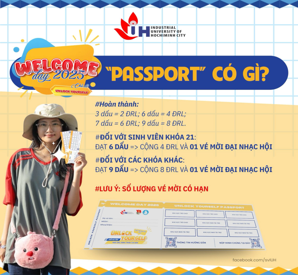 Bạn đã sẵn sàng bùng cháy cùng Ngày hội chào Tân sinh viên 2025 của IUH?