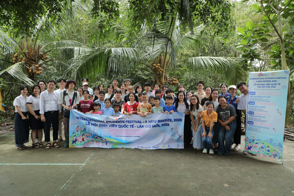 Lễ hội Sinh viên Quốc tế “Làn gió mới, 2025” tại IUH: Kết nối tri thức, văn hóa