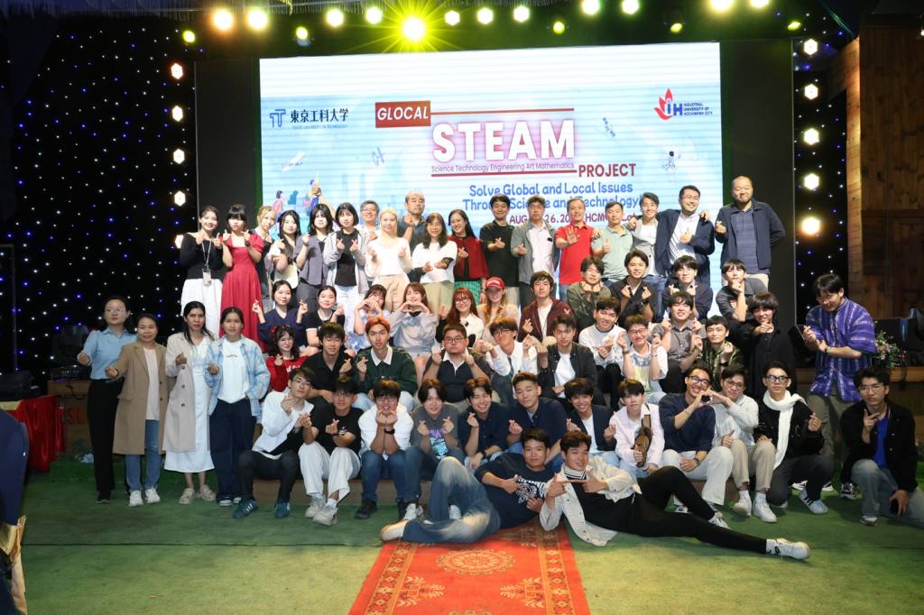 IUH cùng TUT triển khai Dự án Glocal STEAM: Cầu nối giữa khoa học, kỹ thuật với thế giới & địa phương