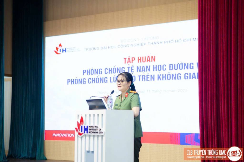 Trang bị kiến thức cho sinh viên về phòng, chống tệ nạn học đường và tội phạm mạng