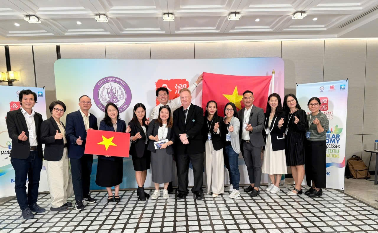 Giảng viên IUH tham dự khóa đào tạo quốc tế về quản lý kinh tế tuần hoàn và dệt may bền vững tại Thái Lan - Masci 2025