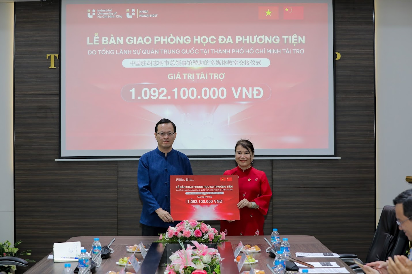 Sinh viên IUH hưởng lợi từ hệ thống phòng học tiếng Trung hiện đại trị giá hơn 1 tỷ đồng