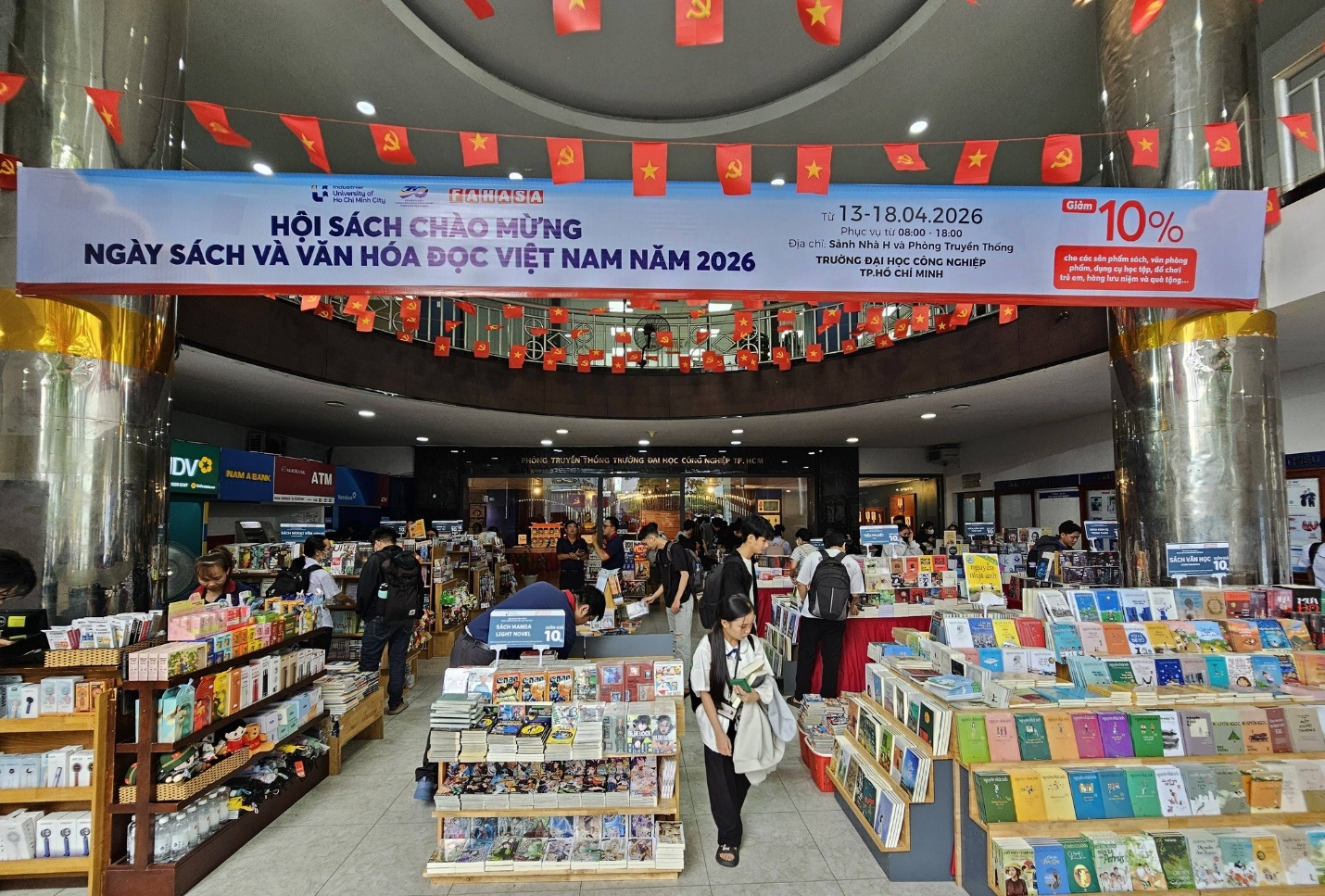 IUH lan tỏa văn hóa đọc trong cộng đồng học đường