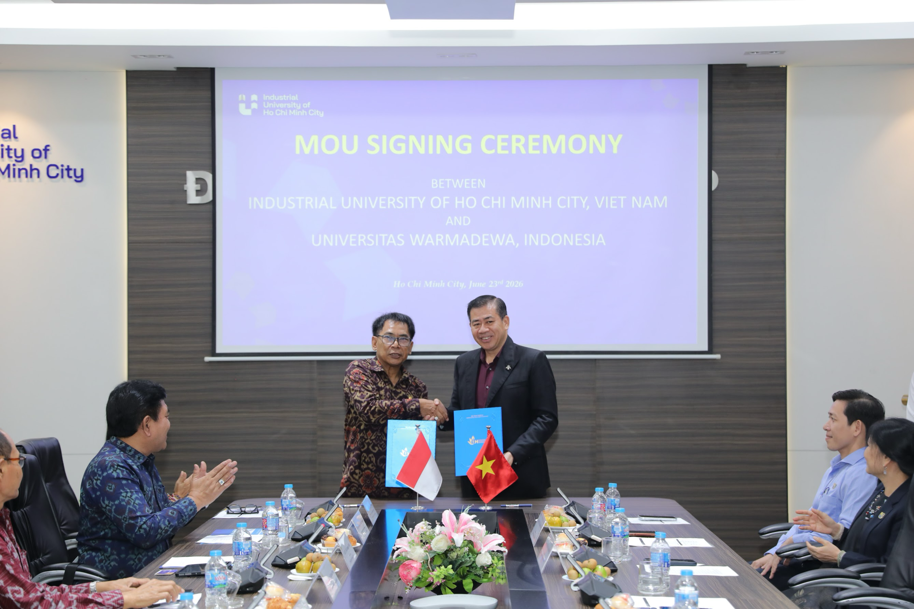 Thêm cánh cửa quốc tế cho sinh viên IUH từ hợp tác với đại học Indonesia