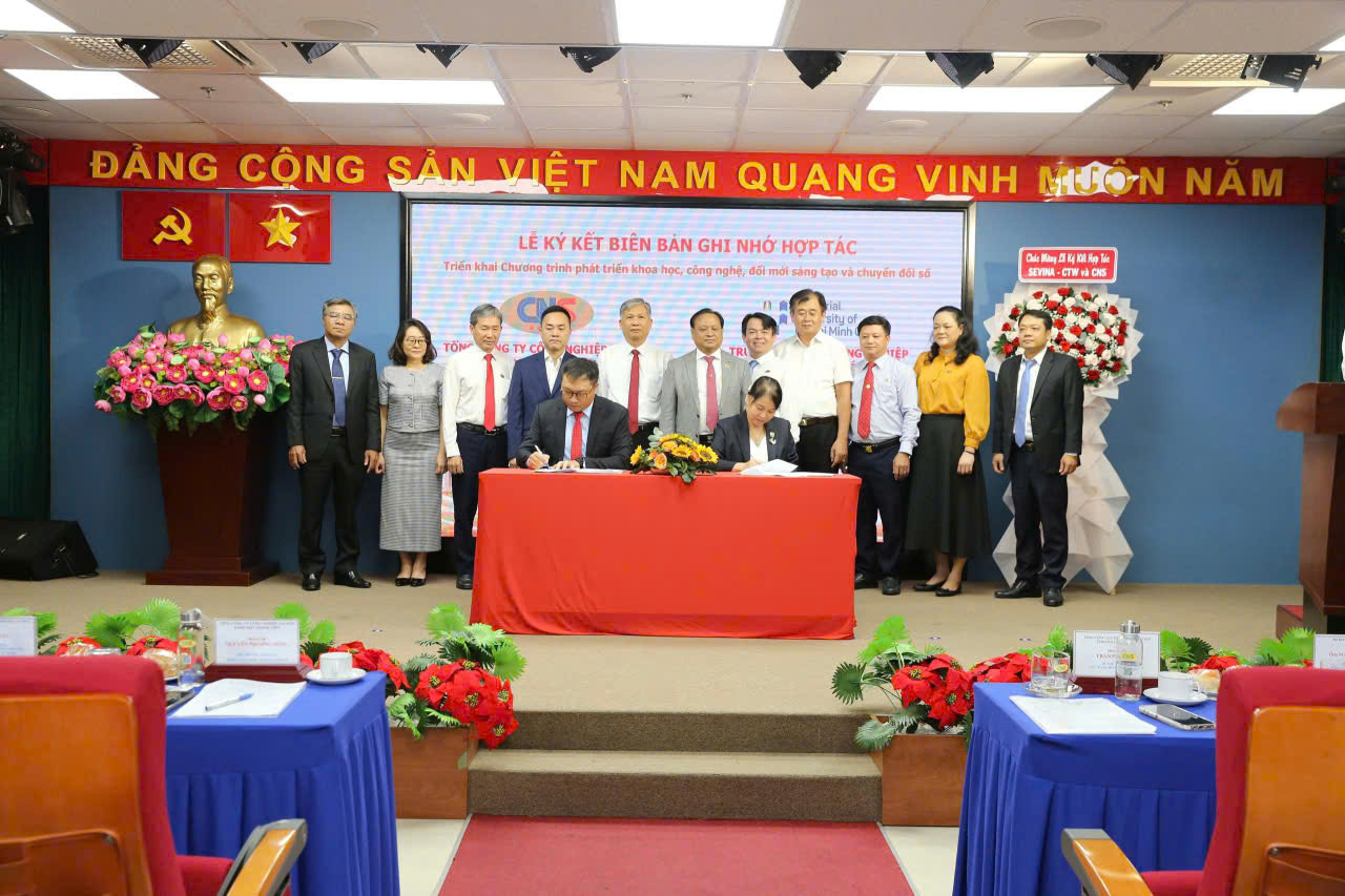 IUH ký kết với Tổng Công ty Công nghiệp Sài Gòn, mở rộng hợp tác đào tạo và chuyển giao công nghệ